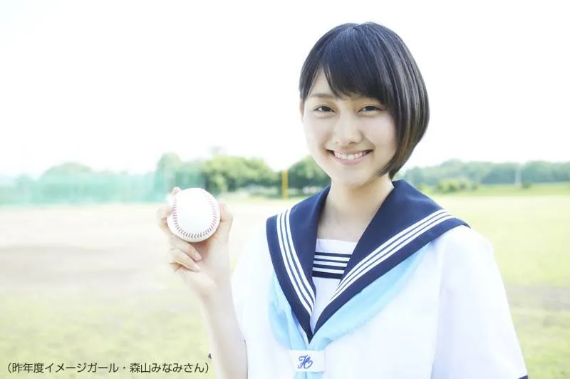 森山みなみアナウンサー テレビ朝日 KAB熊本朝日放送 夏の高校野球イメージガール